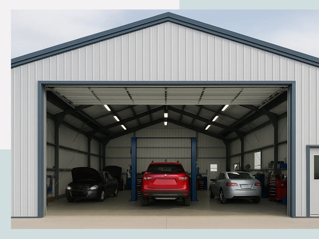 Ангары из сэндвич панелей от 618 руб. в Владикавказ