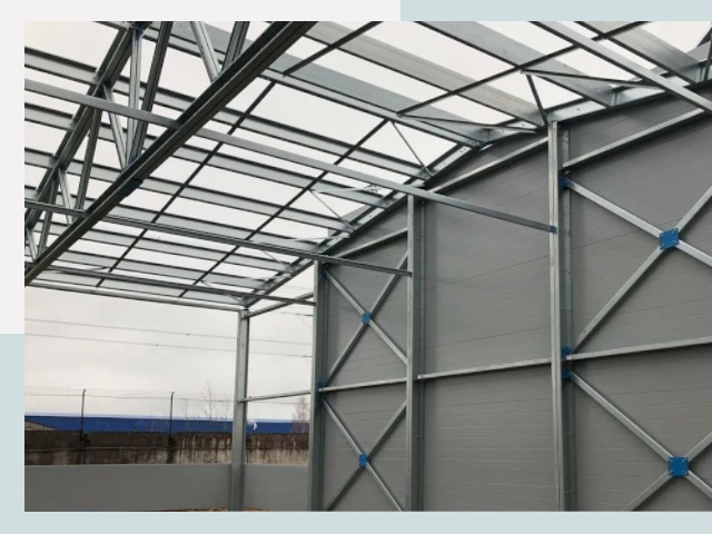 Каркасные ангары от СтальСтрой-Вкз по цене от 618 руб.