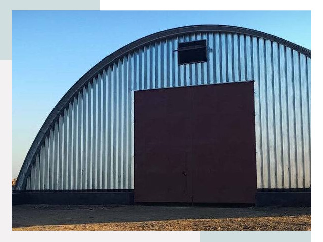 Бескаркасные ангары в Владикавказе