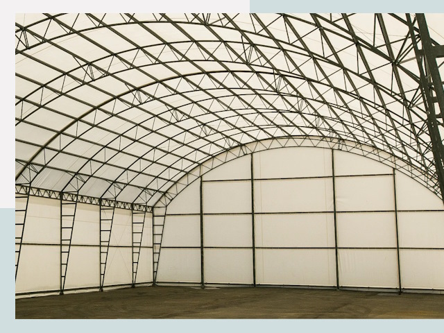 Арочные ангары от 618 руб. в Владикавказ и Республика Северная Осетия