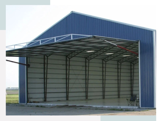 Прямо стенные ангары в Владикавказе