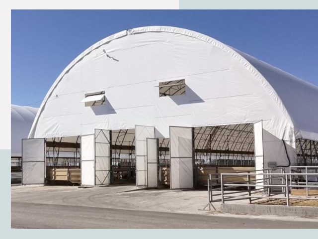 Тентовые ангары по цене 618 руб. в Владикавказ