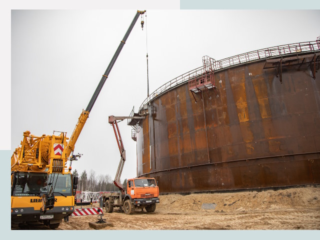 Монтаж резервуаров в Владикавказе от 618 руб. за м³