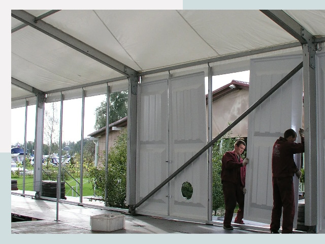 Быстро сборные шатры в Владикавказ от 618 руб. за м²