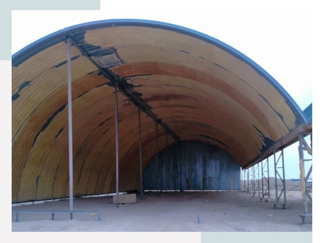 Реконструкция ангаров в Владикавказе