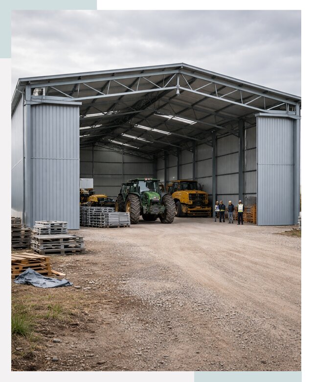 Ангары для сельхозтехники в Владикавказе от 20616 р. | СтальСтрой-Вкз